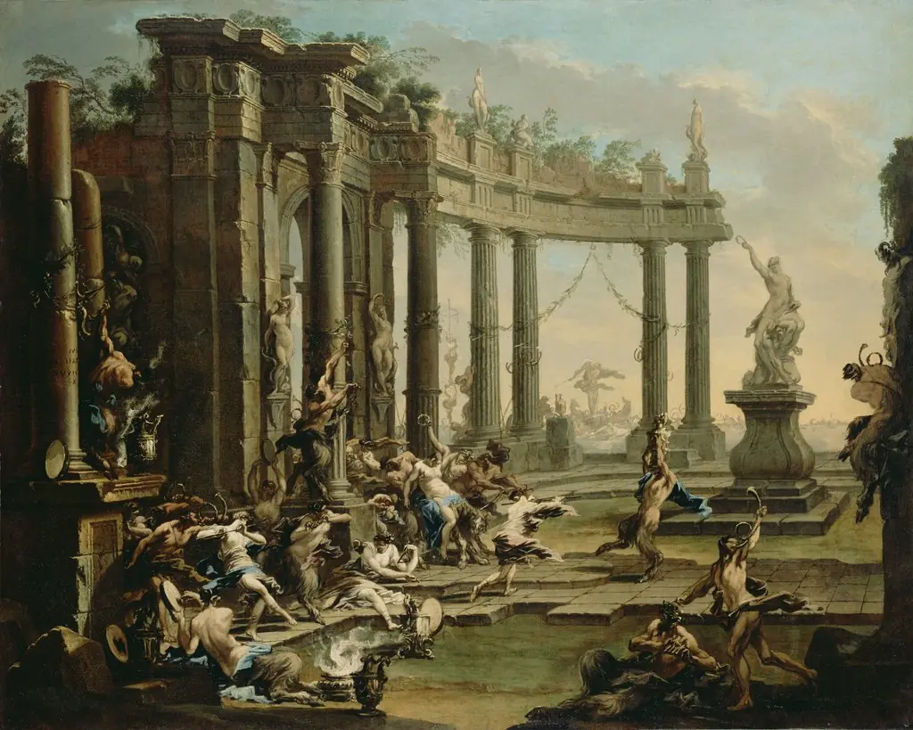 Bacchanale, by Alessandro Magnasco
