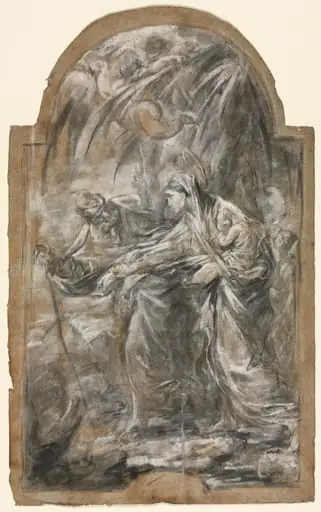 Flight into Egypt, by Alessandro Magnasco