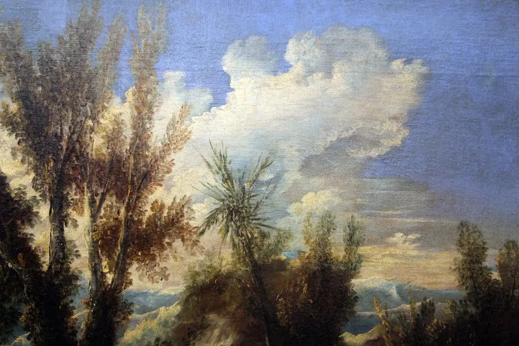 Landscape with Shepherds, by Alessandro Magnasco