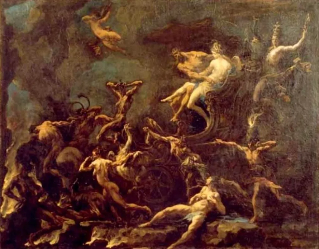 Rapirea Proserpinei, by Alessandro Magnasco, unspecified, 1717