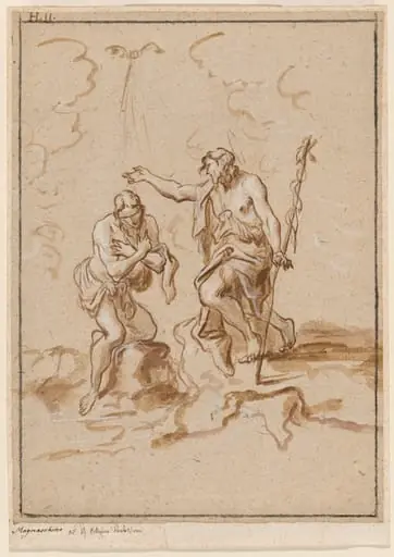 The Baptism of Christ, by Alessandro Magnasco