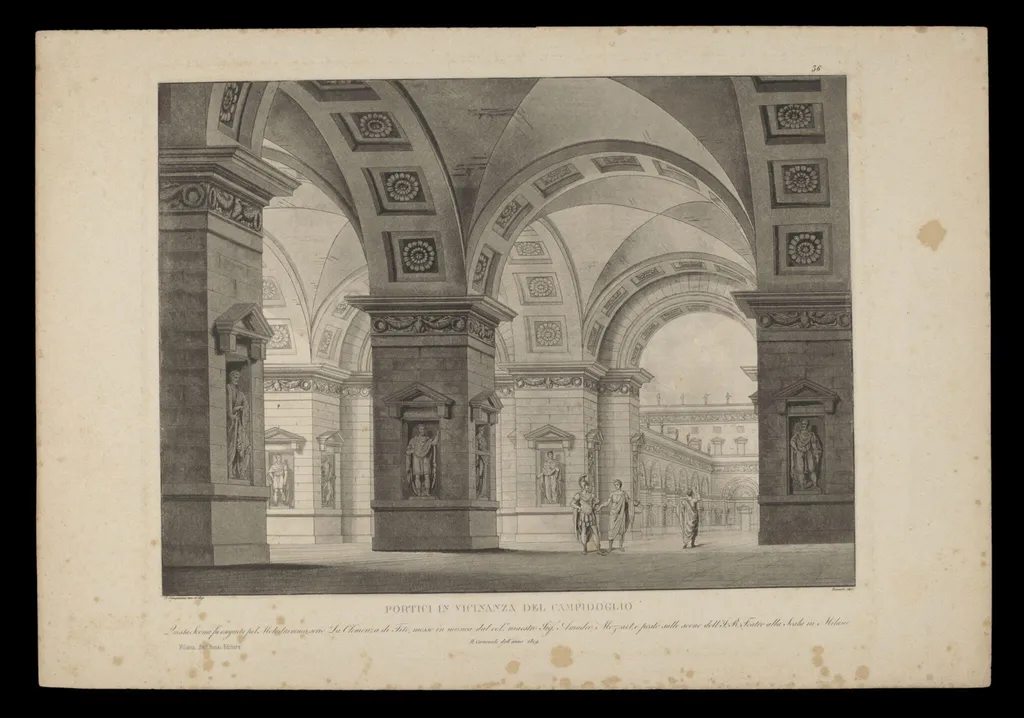 H Beard Print Collection, by Alessandro Sanquirico, 1819
