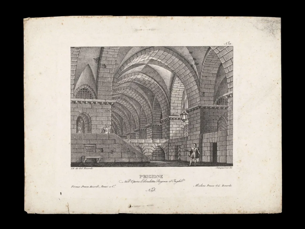 H Beard Print Collection, by Alessandro Sanquirico, 1808