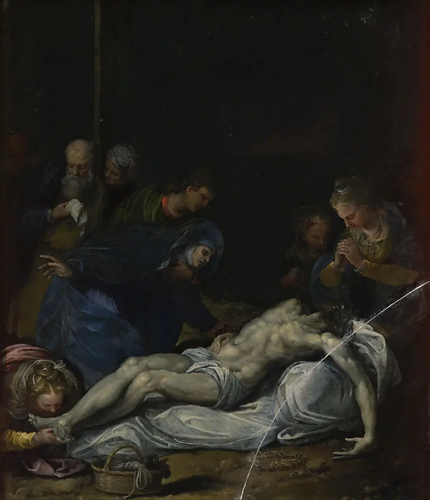 Kreuzabnahme, by Alessandro Turchi