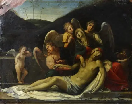 Lamentation of Christ, by Alessandro Turchi