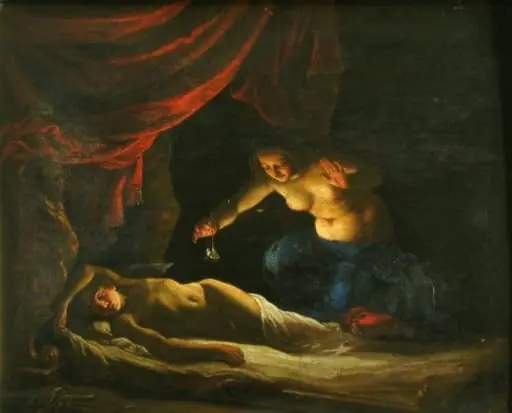 Amor și Psyche, by Alessandro, zis L'Orbetto Turchi