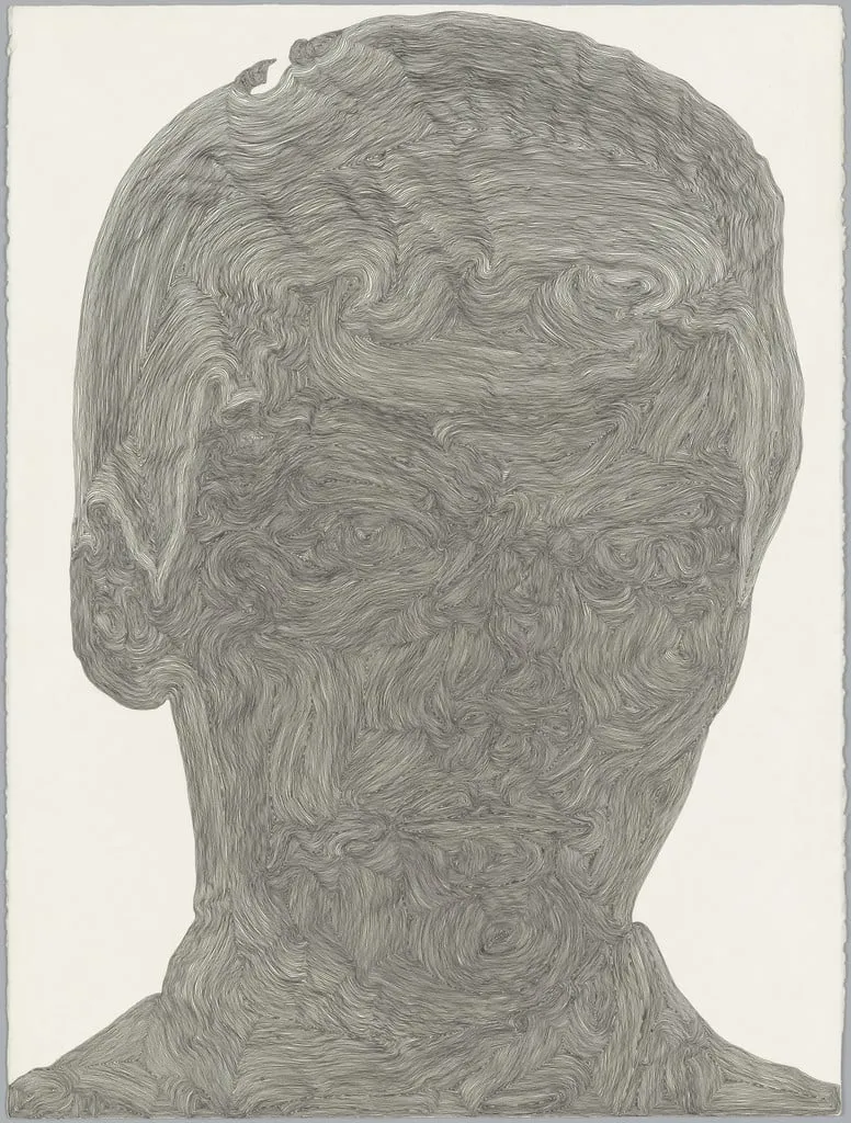Untitled, by Alex Brown, ink, 2000