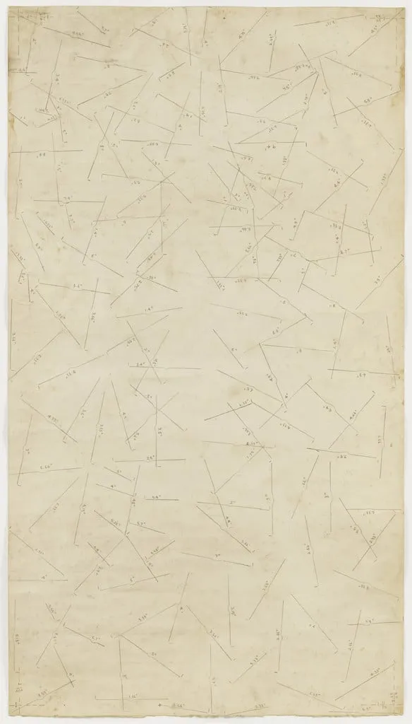 Untitled, by Alex Hay, graphite, 1968