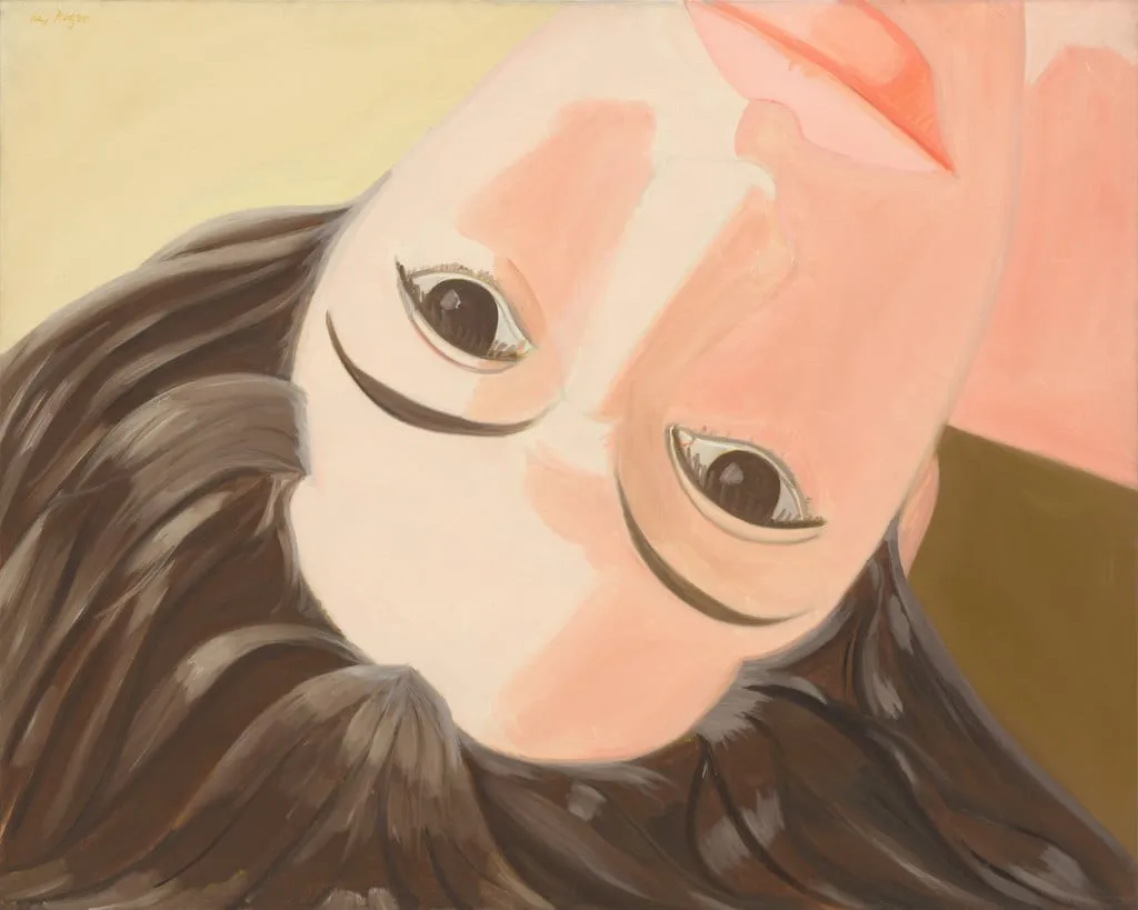 Untitled, by Alex Katz, oil, 1965