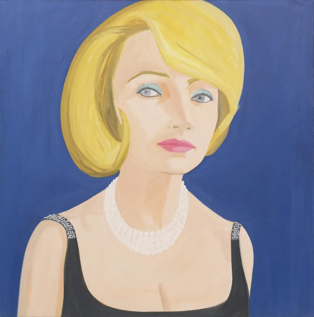 Untitled, by Alex Katz, oil, 1964