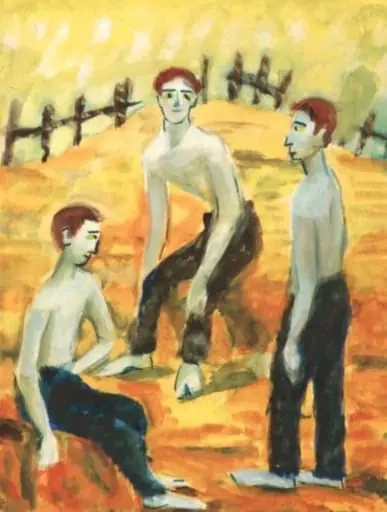 Consfătuire (din suita Tinerii), by Alex Leon