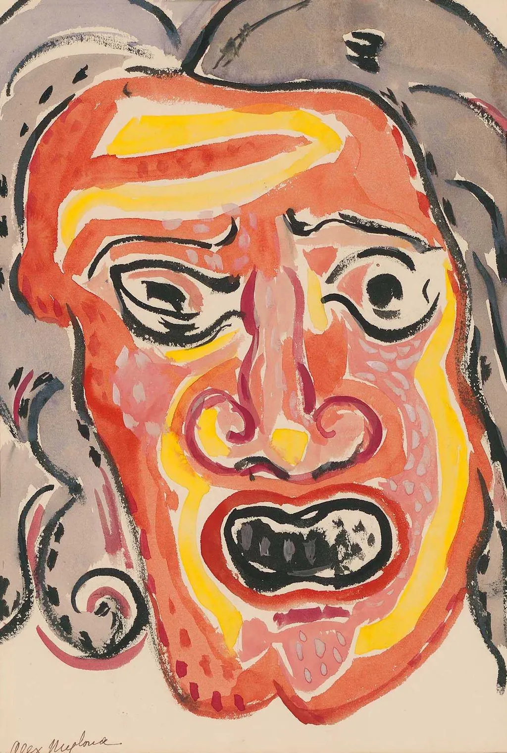 Μάσκα 3 - Γυναίκα, by Alex Mylona, 1953