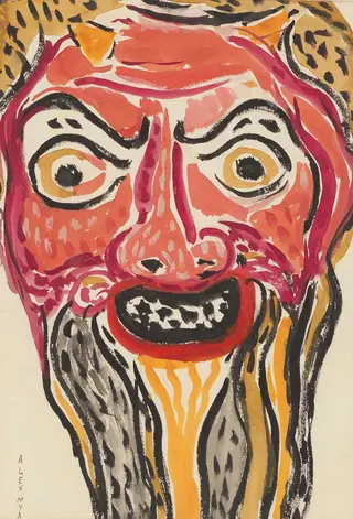 Μάσκα 4 - Άνδρας, by Alex Mylona, 1953