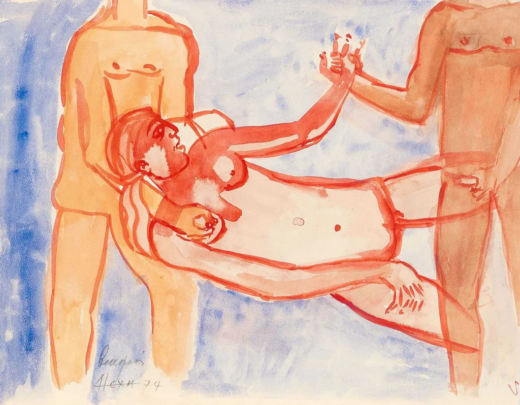 Βιασμός, by Alex Mylona, 1974