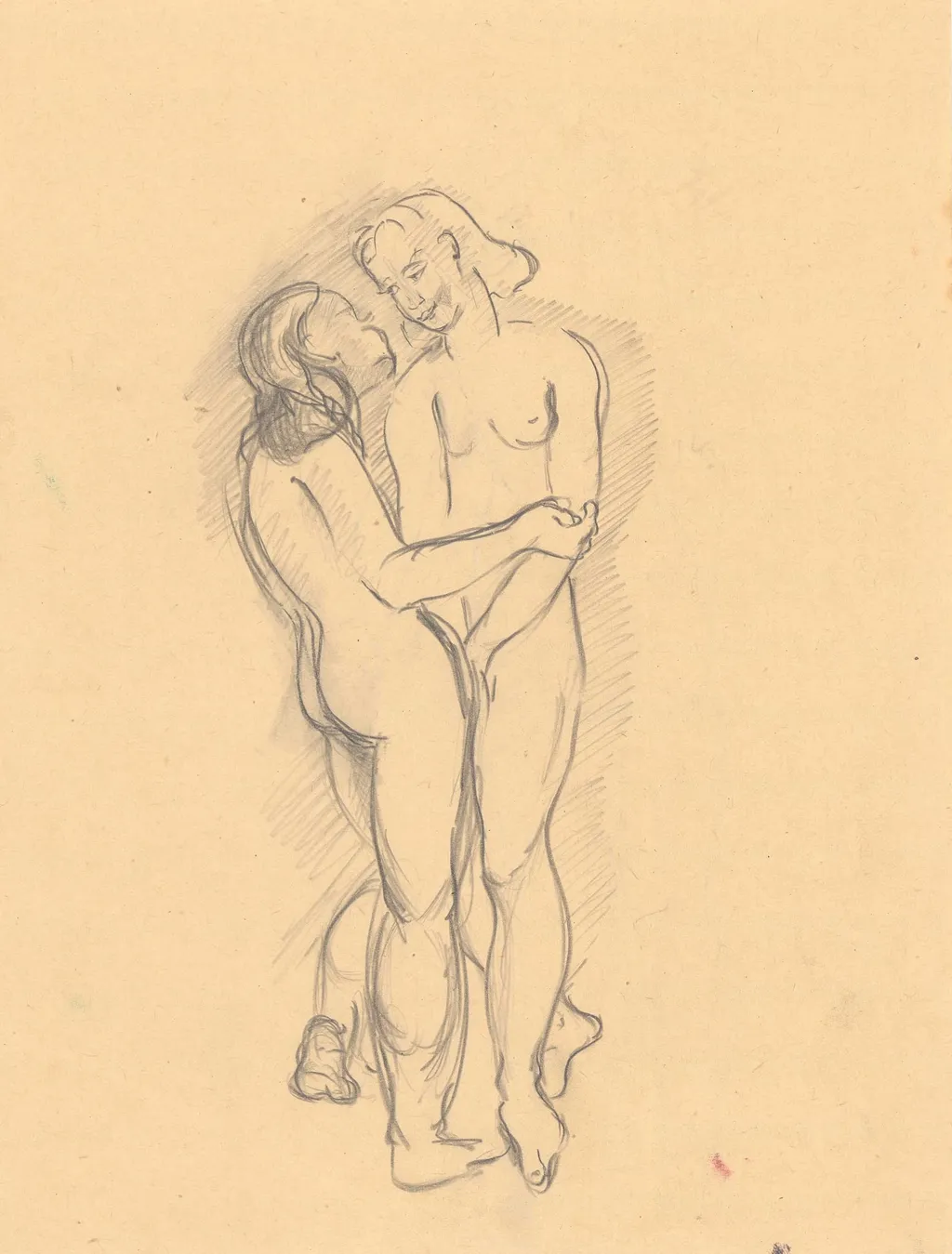 Οι δύο φίλες, by Alex Mylona, 1945