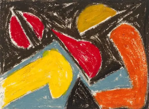 Pastel - Black background, by Alex Mylona