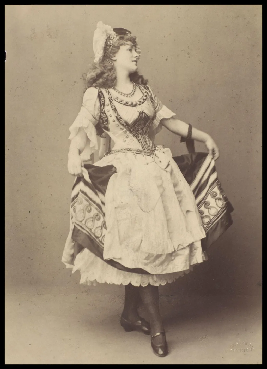 Guy Little Theatrical Photograph, by Alexander Bassano, photographic, 1888
