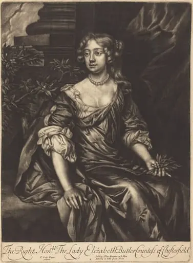 The Right Honorable Lady Elizabeth Butler, Countess of Chesterfield, by Alexander Browne