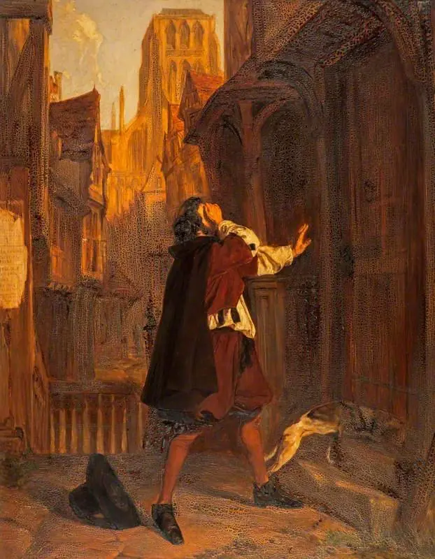 An Incident in the Great Plague of London, by Alexander Christie