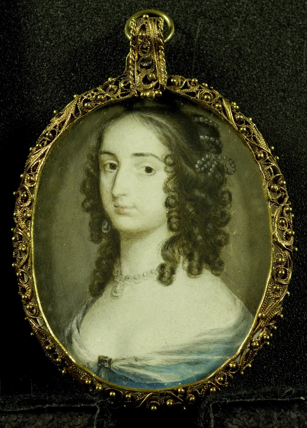 Portrait of Elisabeth of the Palatinate, by Alexander Cooper, unspecified, 1650