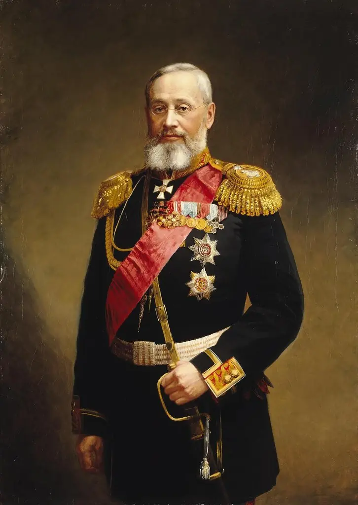 Portrait of Piotr Vannovsky, by Alexander Fedorovich Pershakov