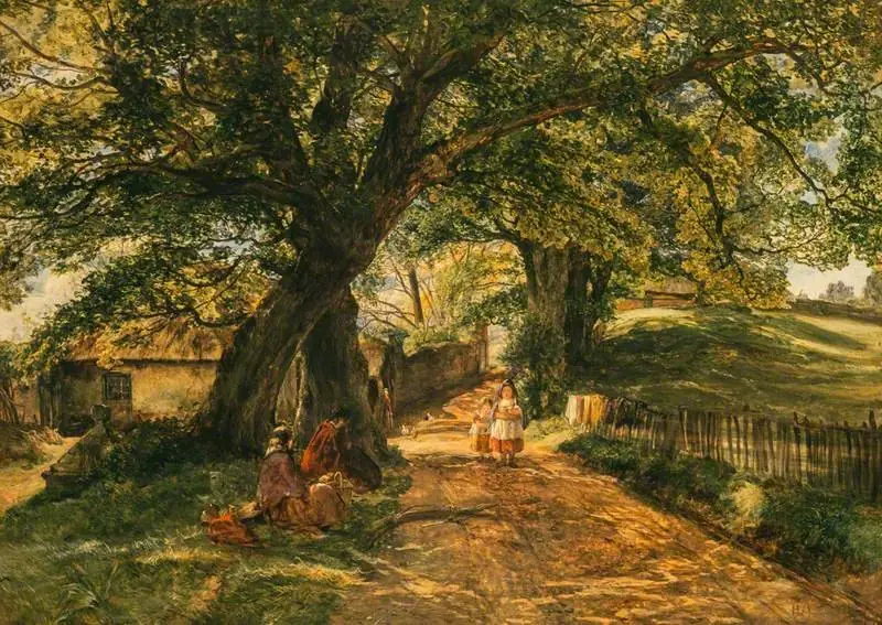 An Entrance to Cadzow Forest, by Alexander Fraser