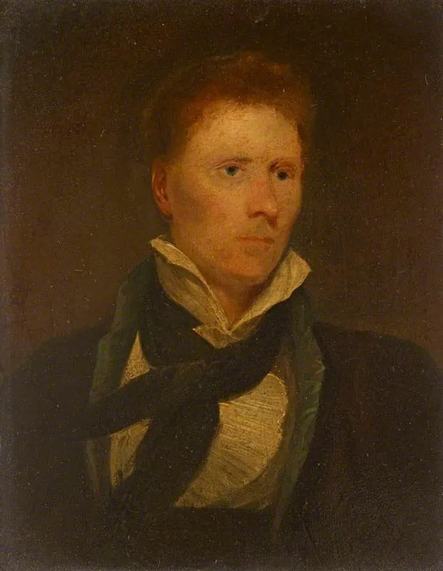 Portrait of a Young Man, by Alexander George Fraser, oil, 1835