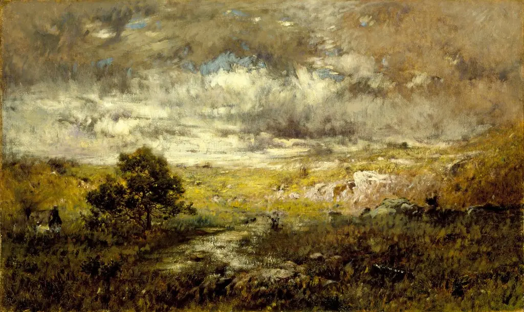 Any Man's Land, by Alexander H. Wyant
