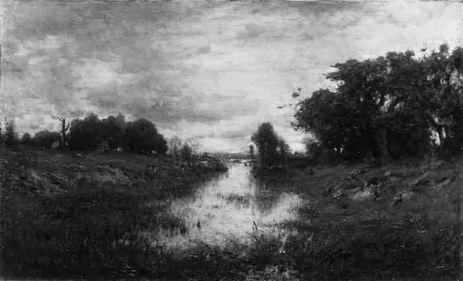 Glimpse of the Sea, by Alexander H. Wyant