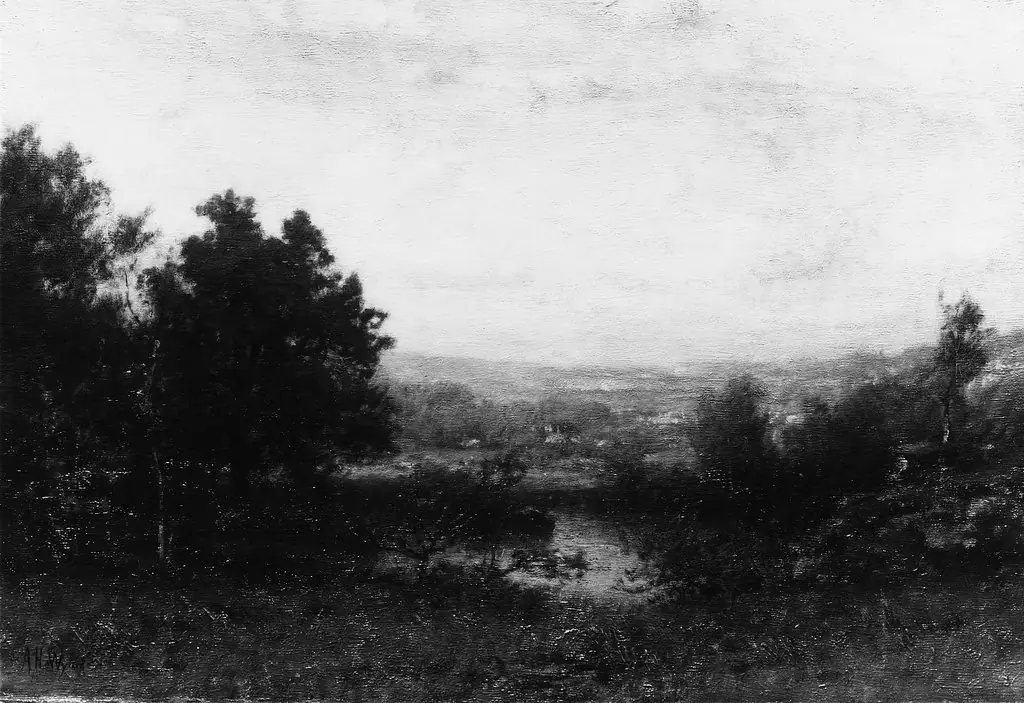 Landscape in the Adirondacks, by Alexander H. Wyant