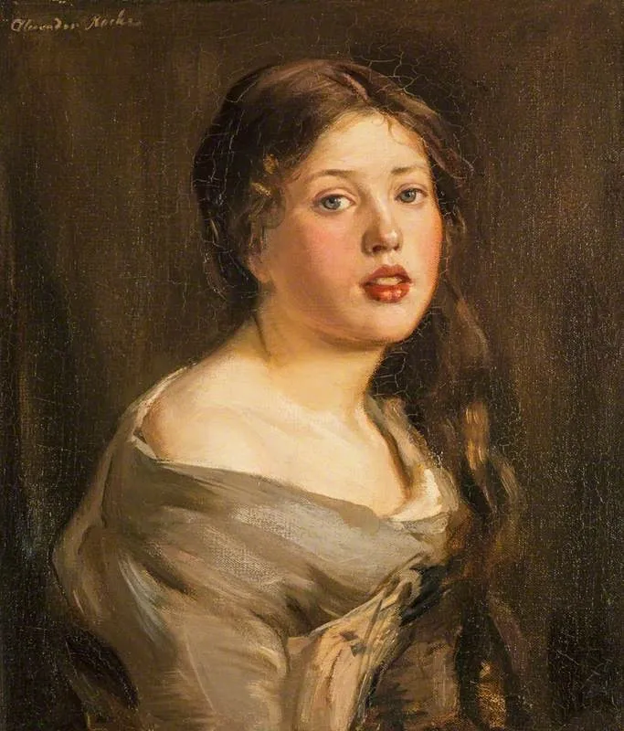 Nell, by Alexander Ignatius Roche, oil, 1901