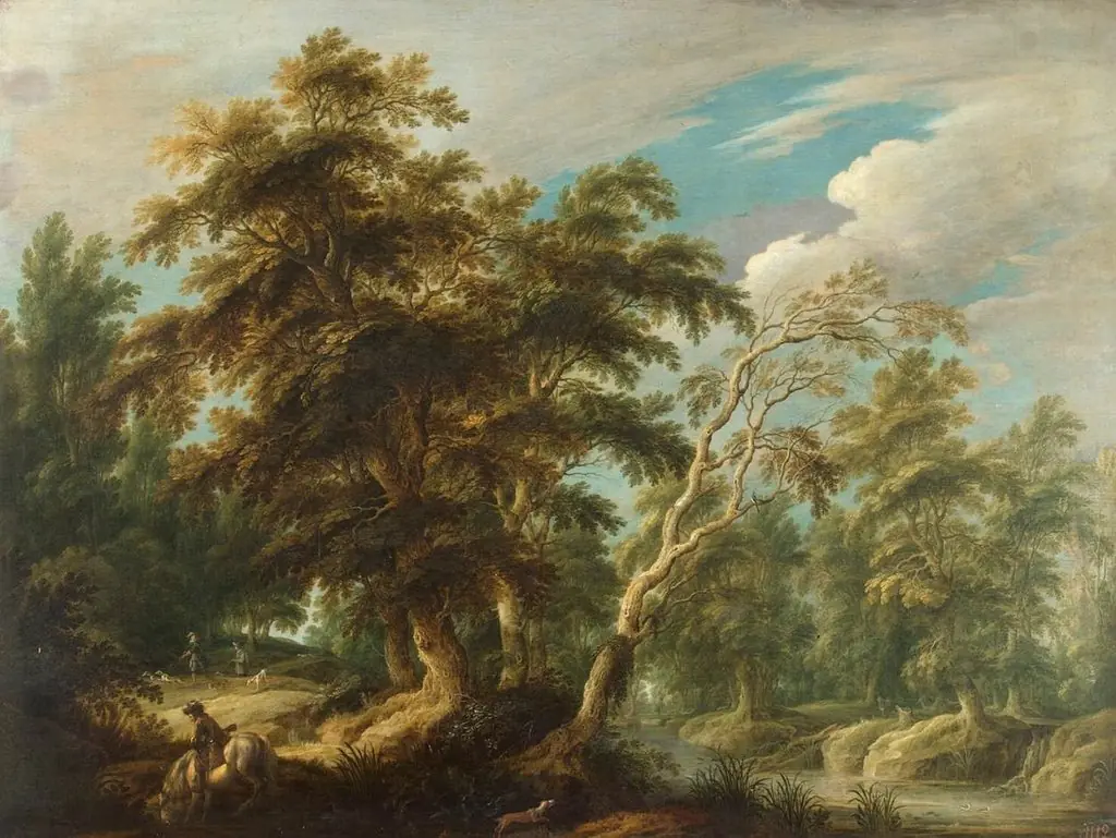 Hunters in a Forest, by Alexander Keirincx