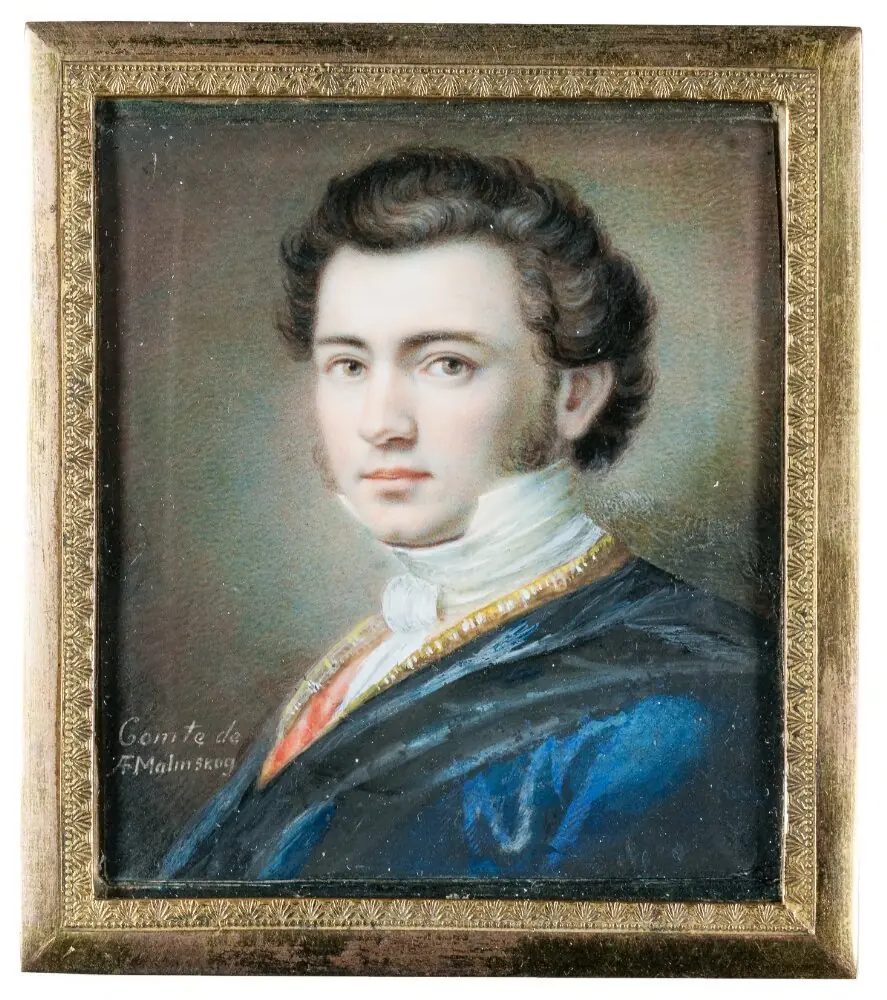 Self-portrait, by Alexander Magnus Malmqvist