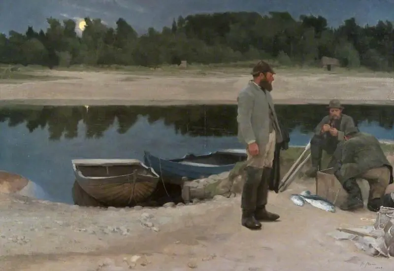 By the Findhorn, by Alexander Mann