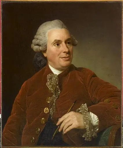Charles-Nicolas Cochin (1715-1790), by Alexander Roslin
