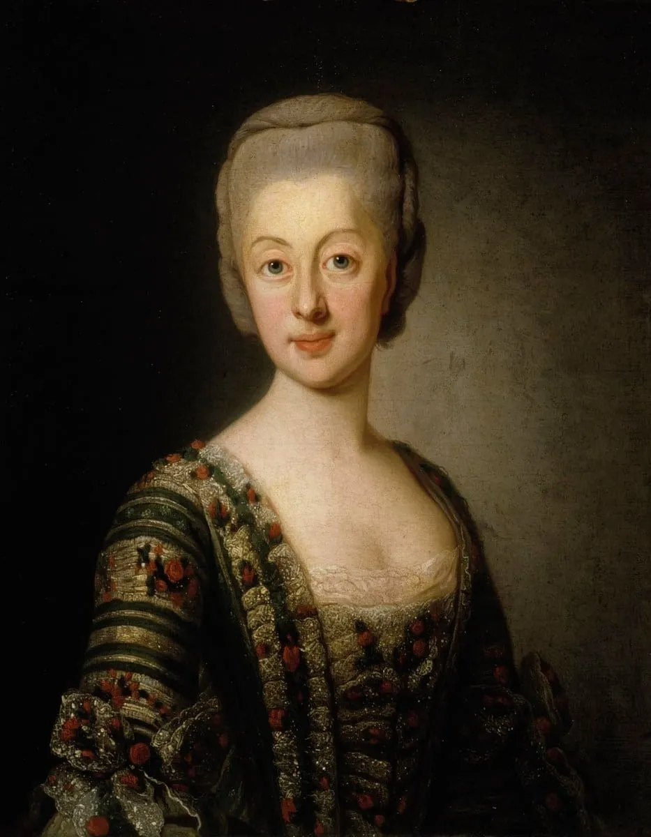 Kuningatar Sofia Magdalena, by Alexander Roslin, unspecified, 1765