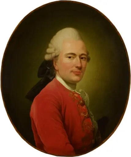Paul Marie Victoire de Beauvilliers, by Alexander Roslin