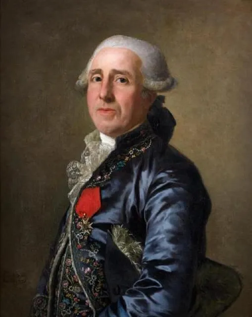 Portrait de Marc-Antoine Thierry, baron de Ville d'Avray, premier valet de chambre de Louis XVI, intendant du garde meuble, by Alexander Roslin, oil