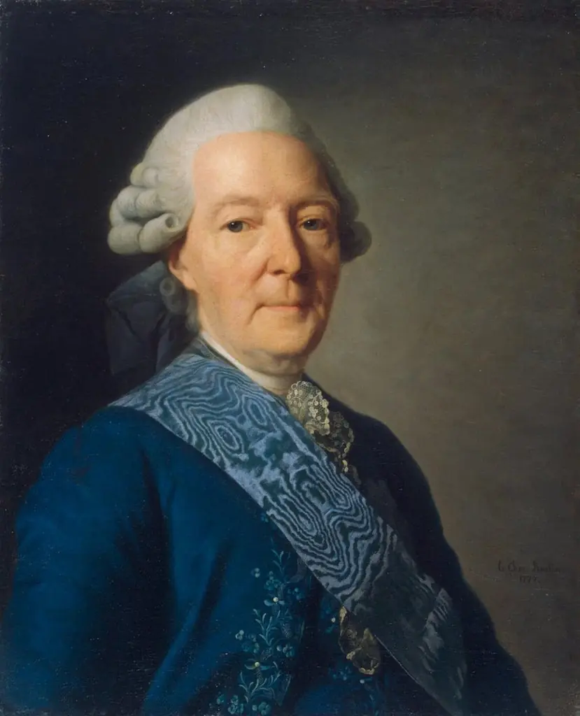 Portrait of Ivan Ivanovich Betskoi, by Alexander Roslin