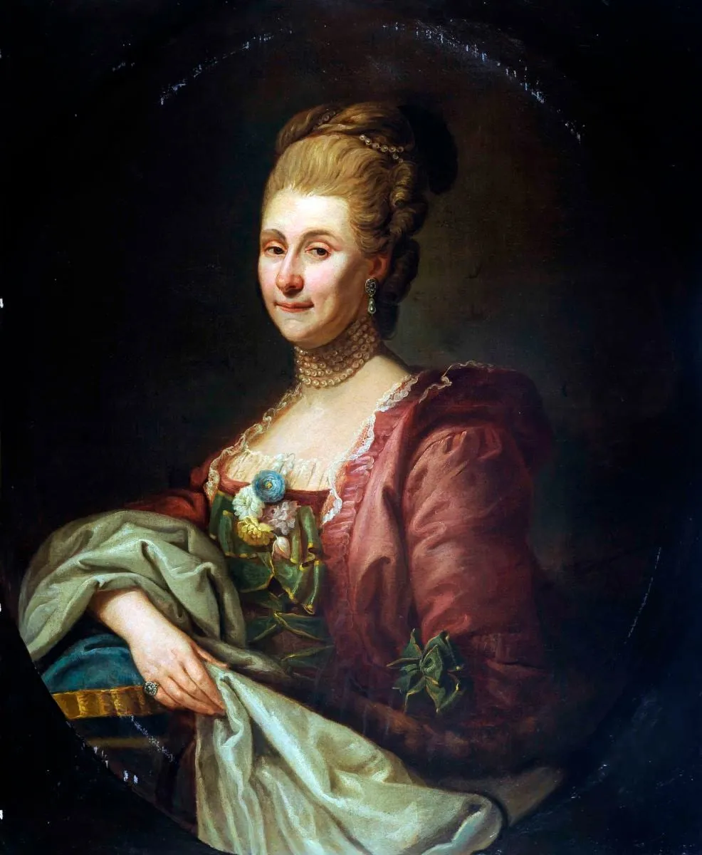 Portretul arhiducesei Maria Christina, by Alexander Roslin, 1765