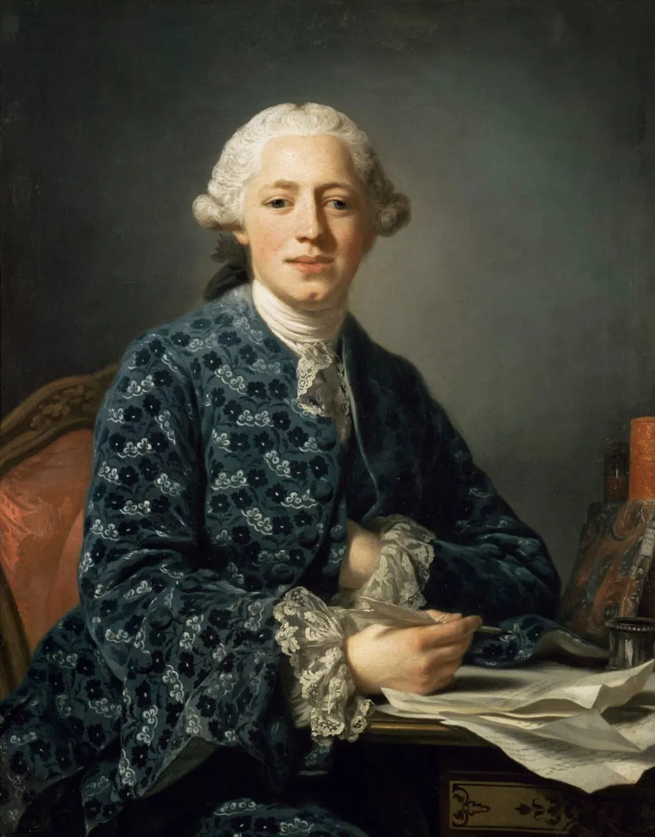 Vapaaherra Thure Leonard Klinckowström, by Alexander Roslin, unspecified, 1765