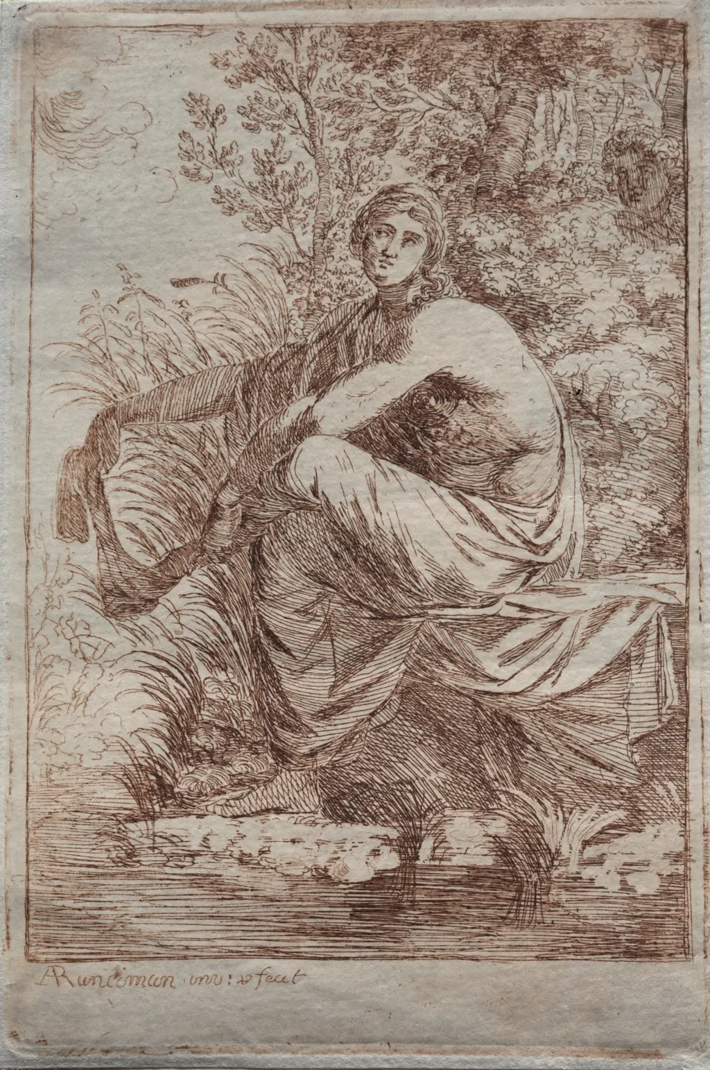 Musidora, by Alexander Runciman, 1775