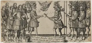 Alexander the Great Receiving a Sword (?)