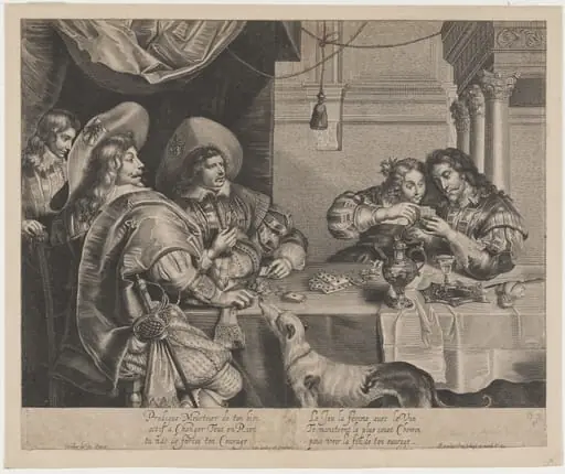 The Card Players, by Alexander Voet I