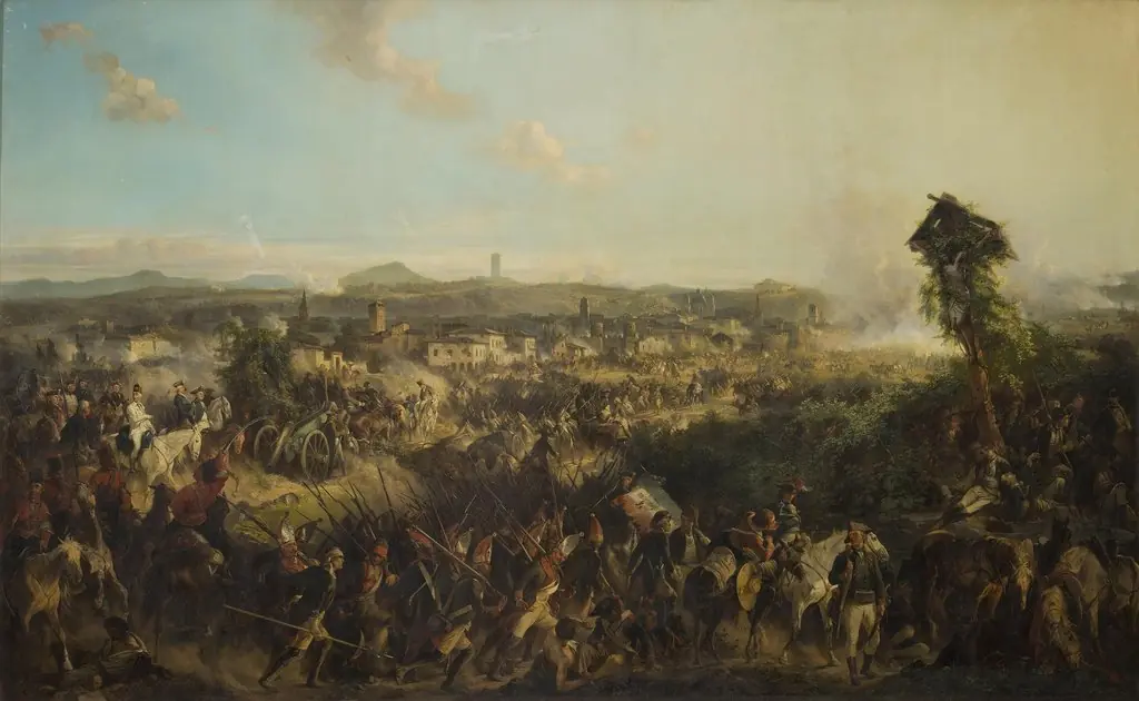 Battle of Novi on 4 August 1799, by Alexander von Kotzebue