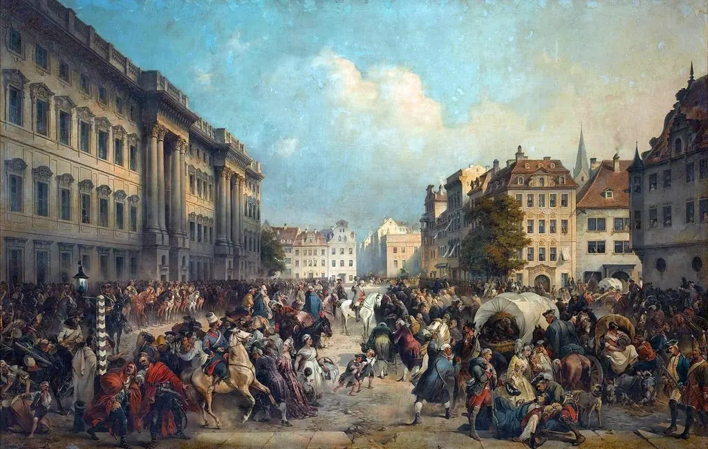 Capture of Berlin on 28 September 1760, by Alexander von Kotzebue