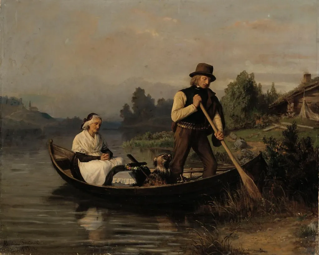 Venematka hautausmaalle, by Alexandra Frosterus-Såltin, unspecified