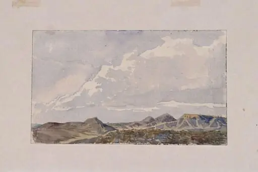 Crimean landscape, by Alexandre Benois