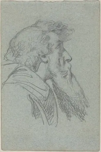 Bearded Man Looking Up, by Alexandre Bida