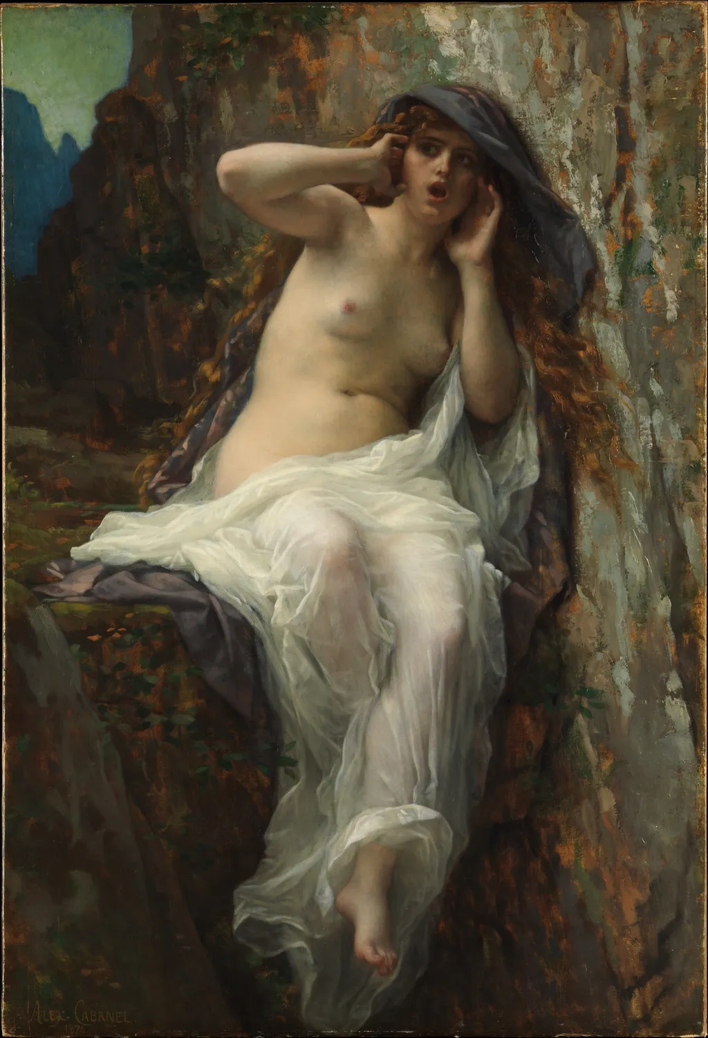 Echo, by Alexandre Cabanel, oil, 1874